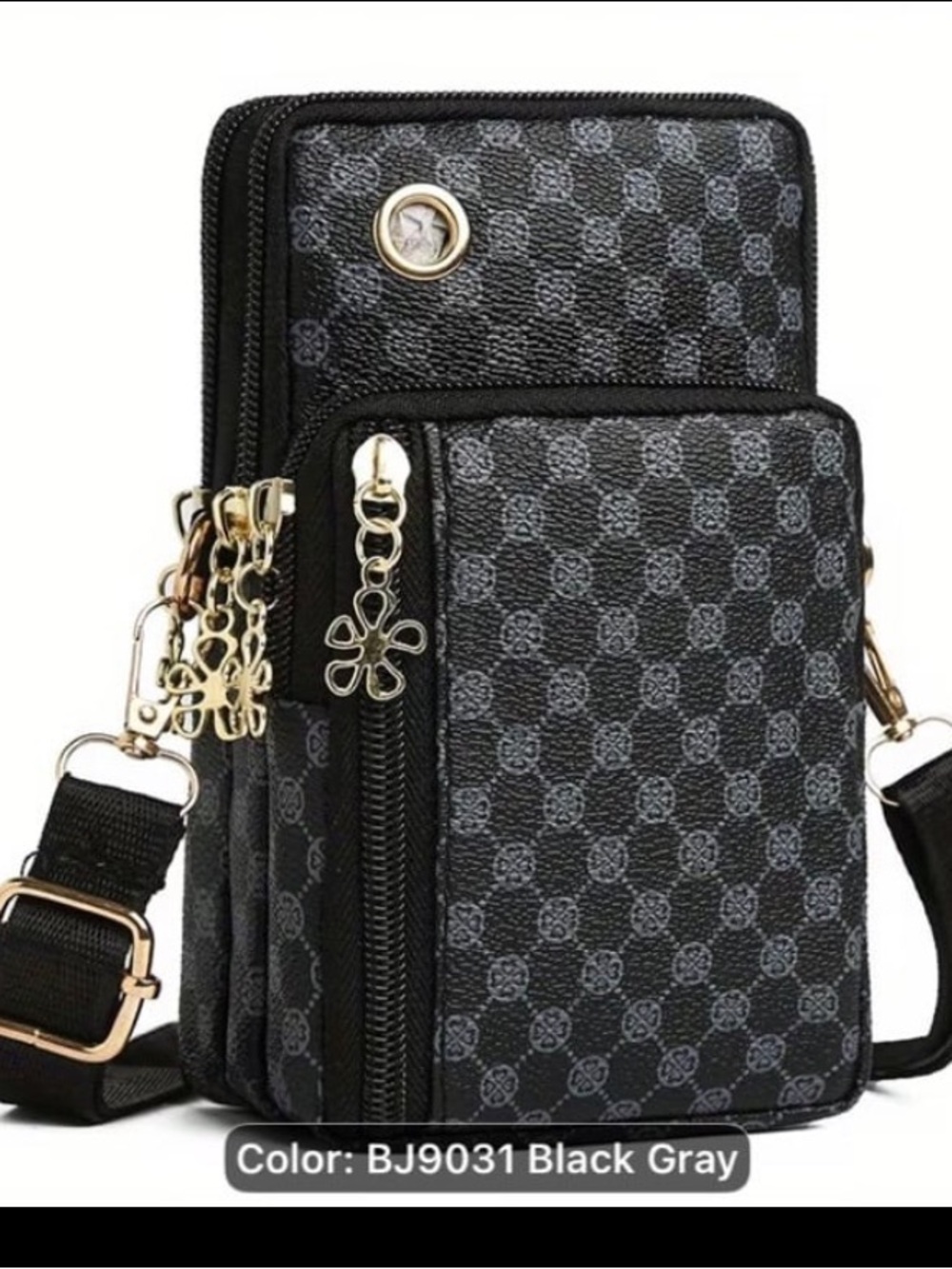 New! Unisex Square Bag, Mini Shoulder Crossbody, Phone Bag, Wrist Bag, Coin Purs